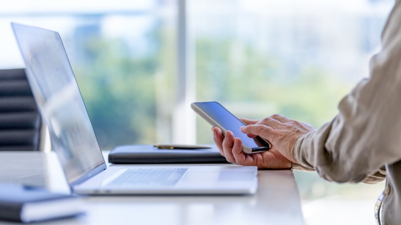 Laptop And Phone