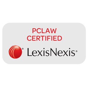 LexisNexis---PCLAW-Certified
